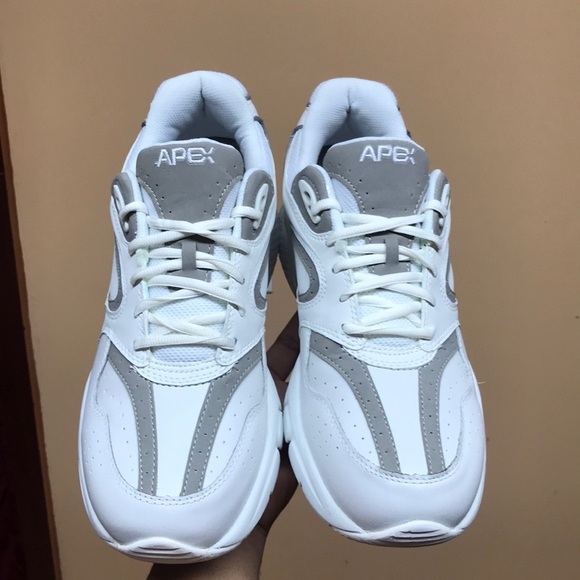 Apex Lace Walking Walker X821 “White Grey” - Picture 8 of 13